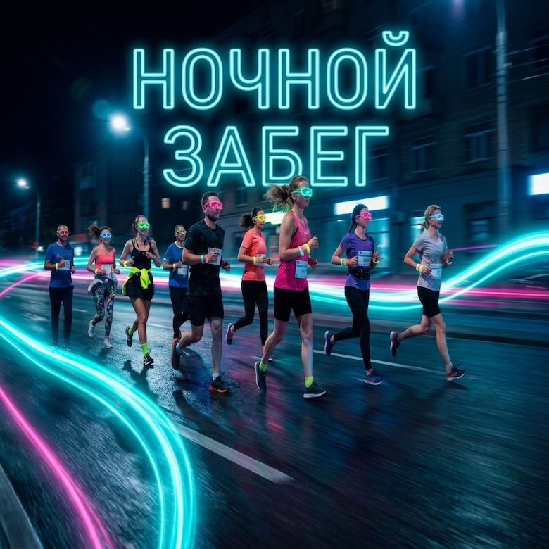 Ночной забег! — Нижнекамск